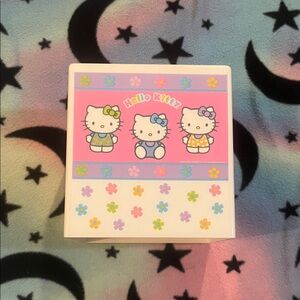Hello Kitty Pink Floral tissue box cover